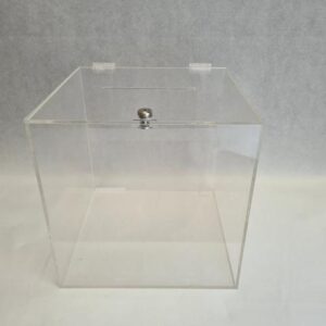 Losbox glasklar, abschliessbar