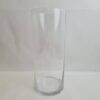 Glasvase Zylinder transparent