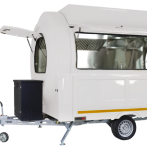 Food Truck Anhänger, Trailer Coco, weiß